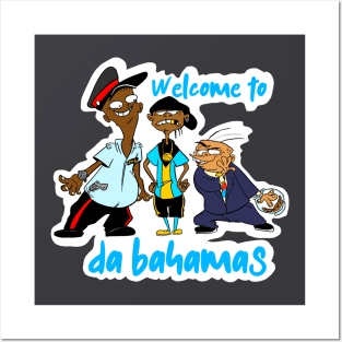Bahamas Cartoons Posters and Art